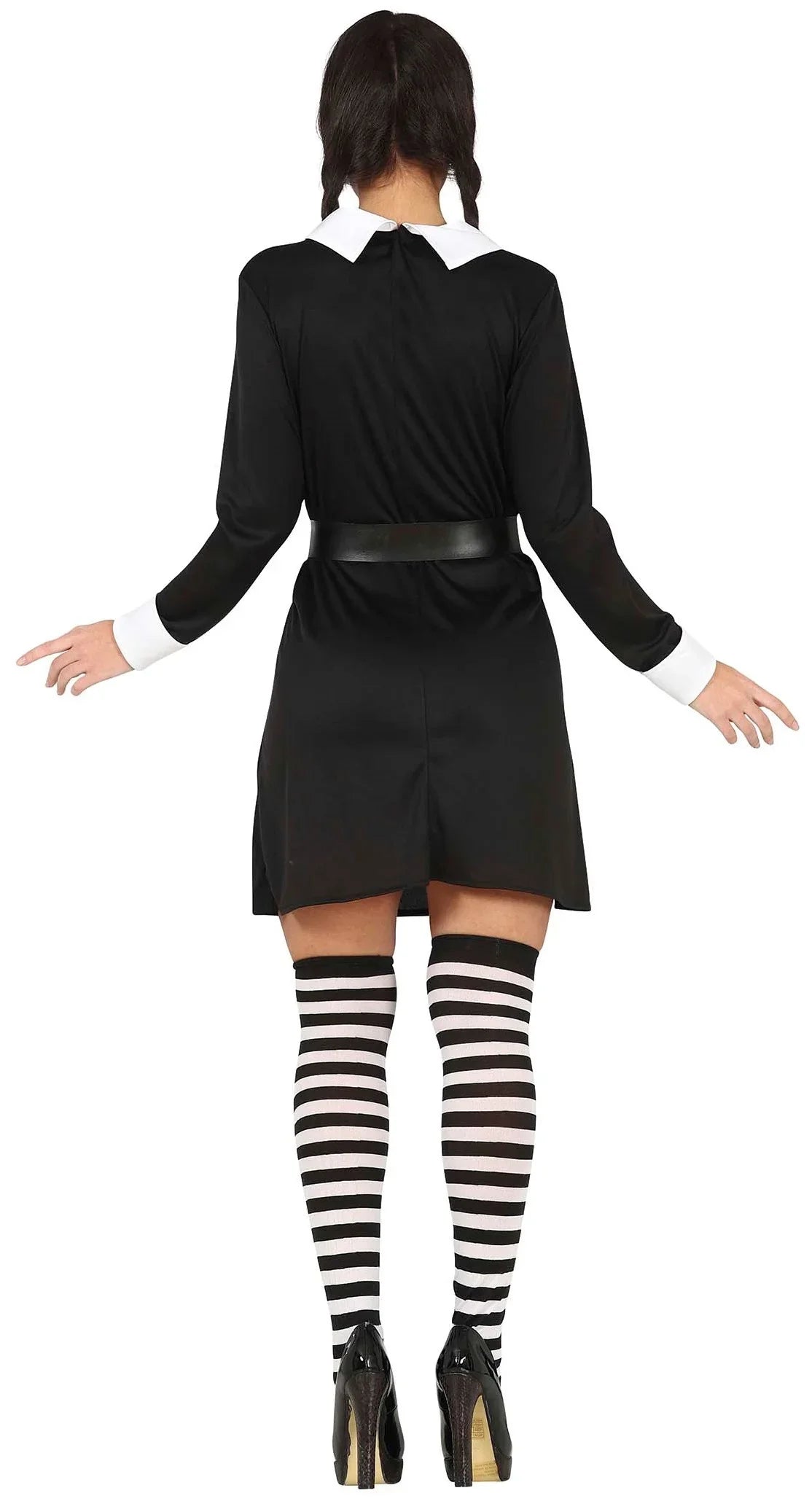 Disfraz de Miércoles Corto para Mujer Miércoles Addams Guirca